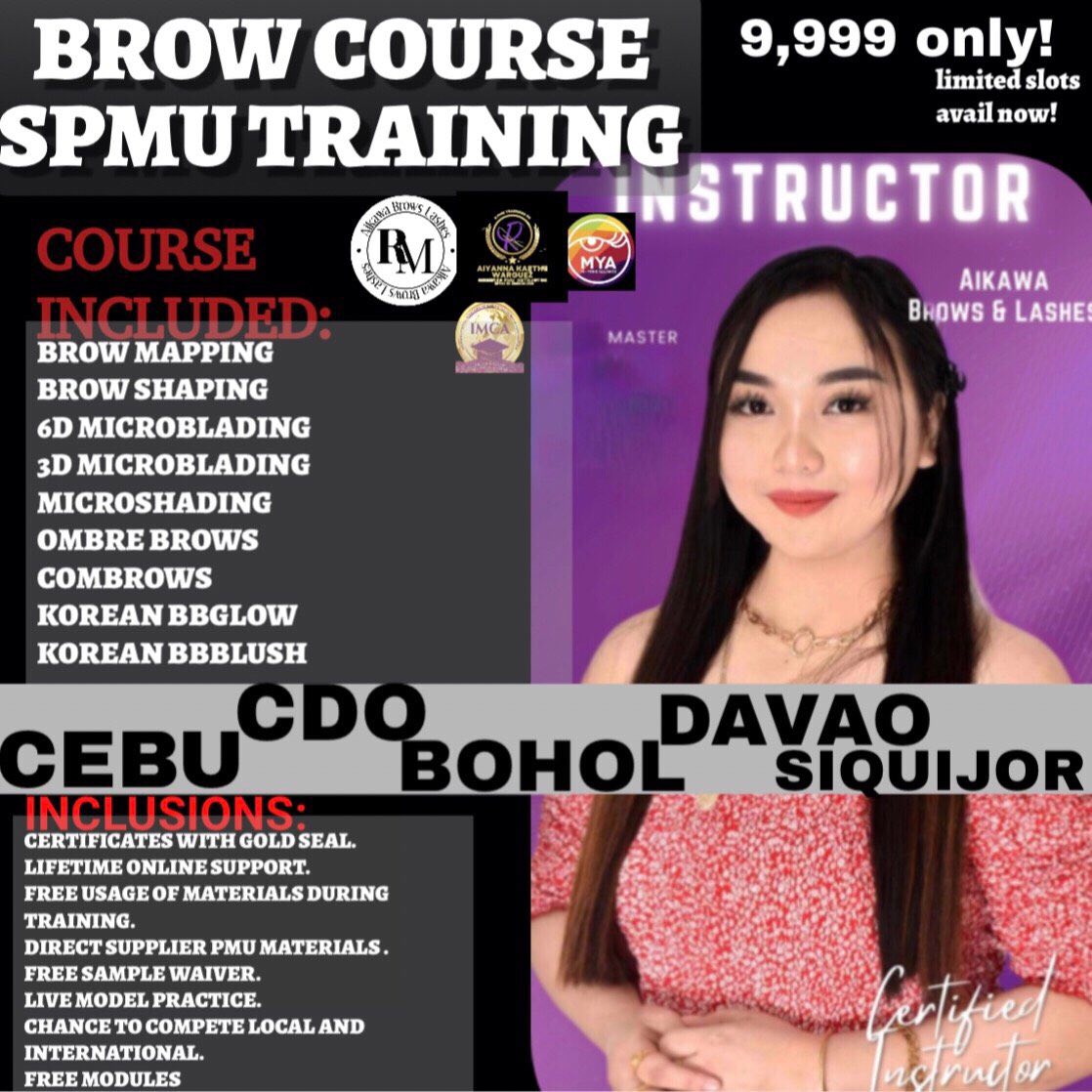 Aikawa Brows Lashes Facebook ad: ENROLL NOW ENROLL NOW