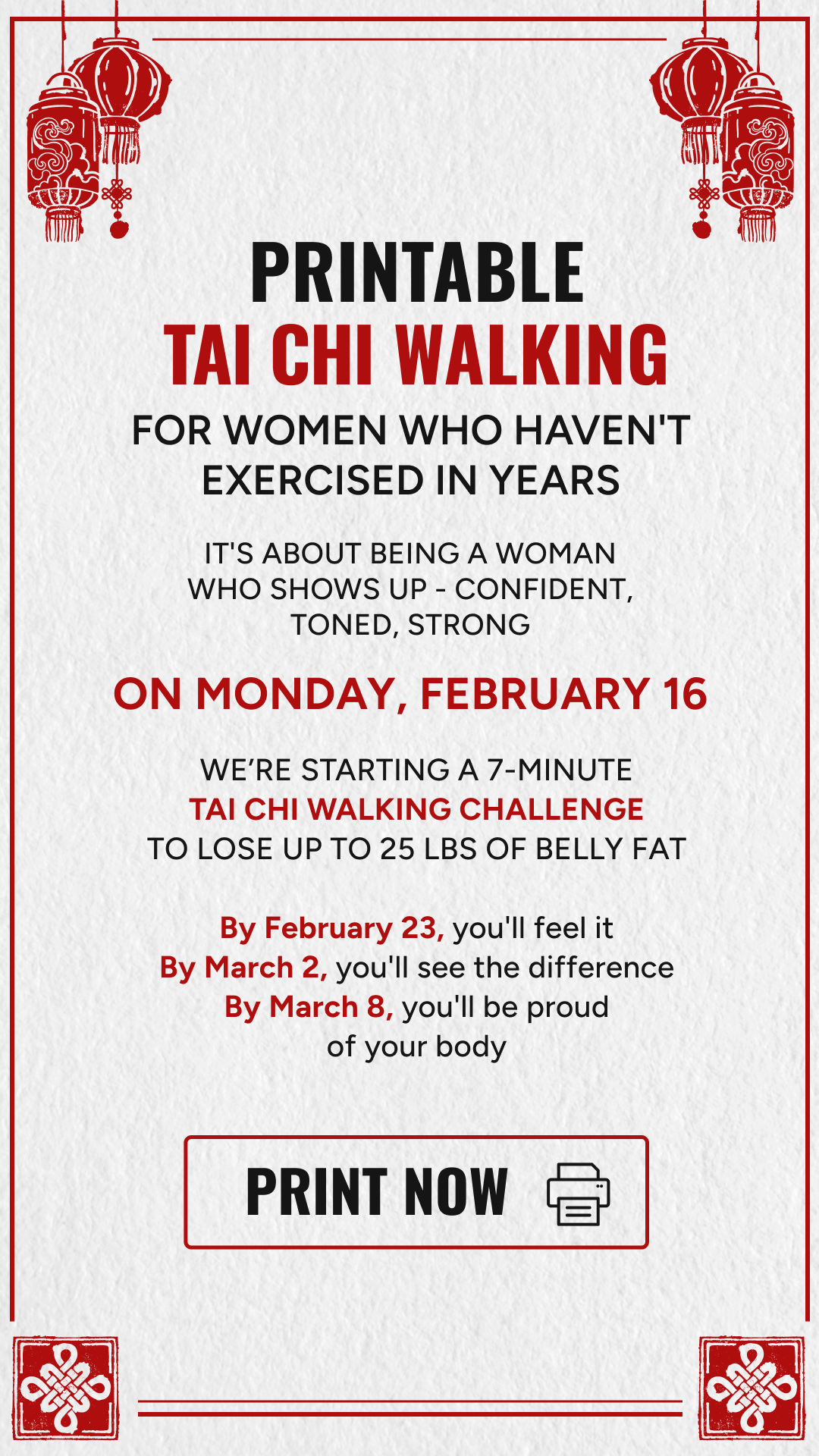 WalkFit Daily Walking Plan Facebook ad