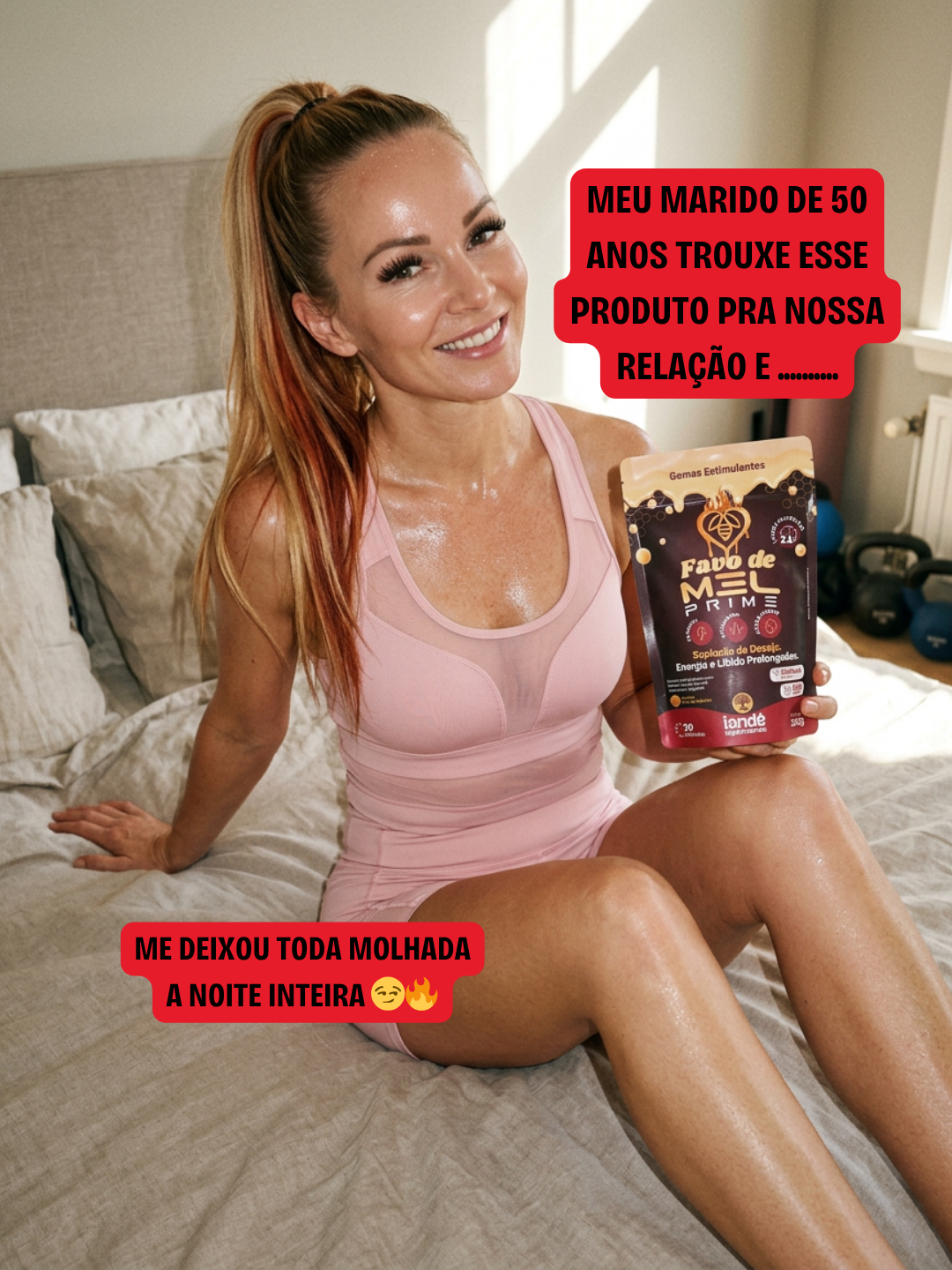 Iandê Suplementos Brasil Facebook ad: Favo de Mel Prime | Goma Estimulante, Iandê Suplementos