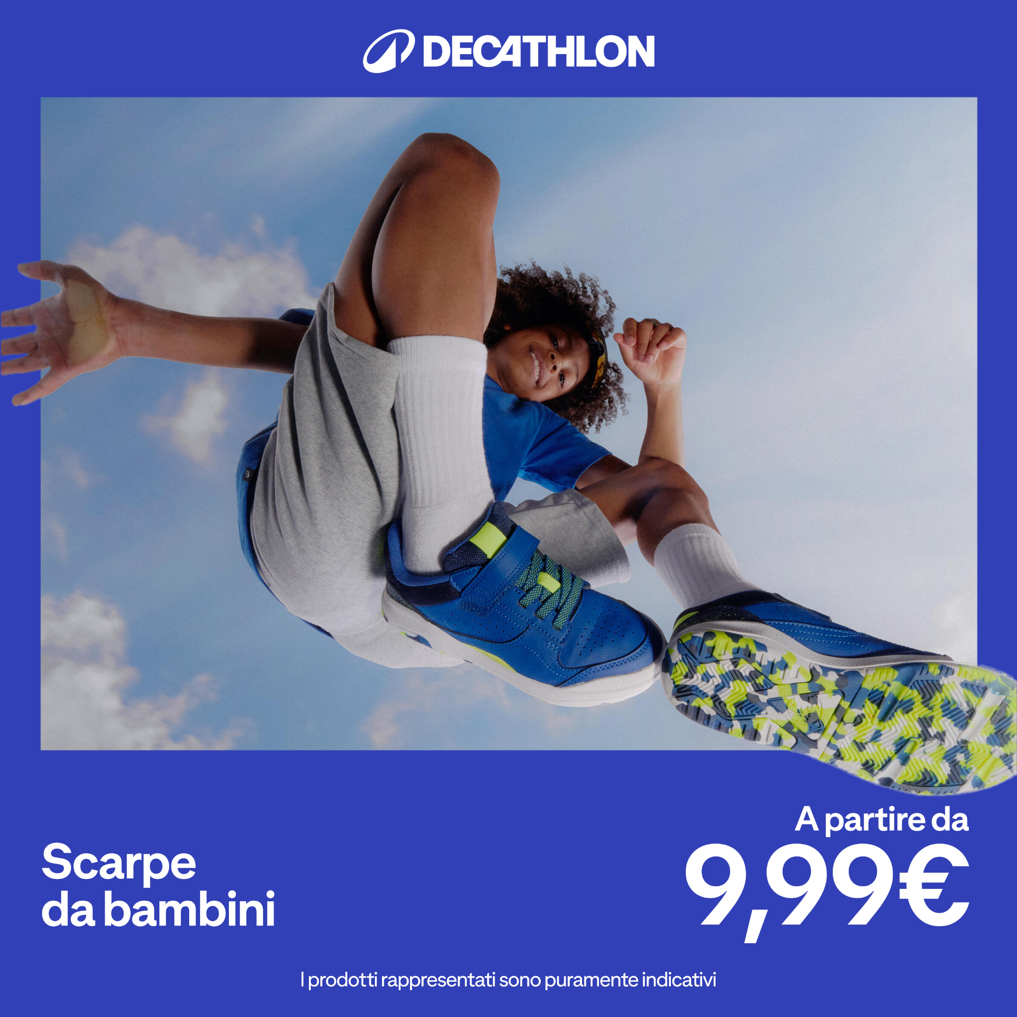 Decathlon Italia Facebook ad: Scarpe da bambini