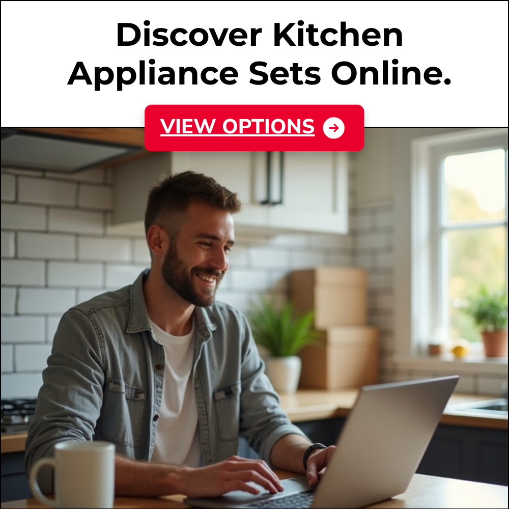 Daily Tips Facebook ad: Order Kitchen Appliance Packages Online Discount Deals!