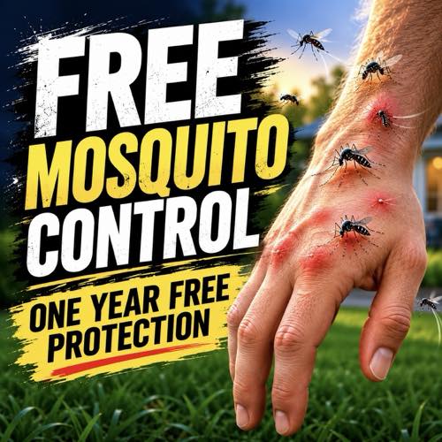 Spire Pest Control - VA Beach Facebook ad: 1 Year Of Mosquito Protection For FREE!