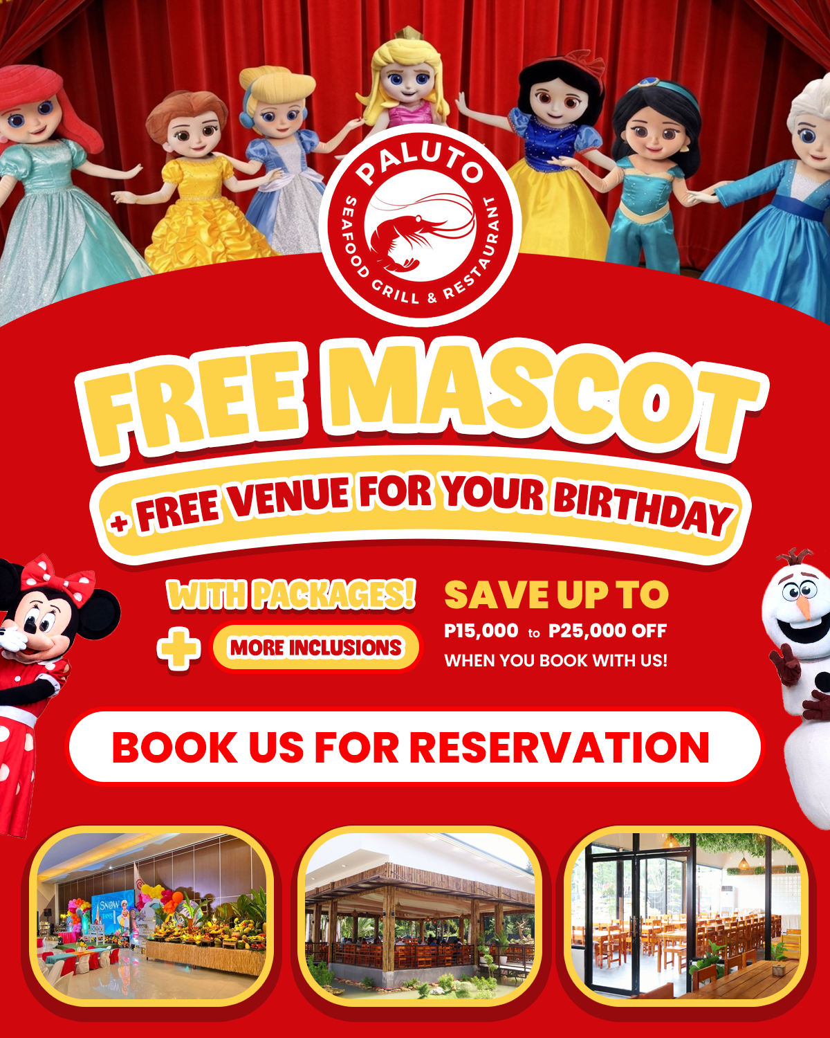 PALUTO Seafood Grill & Restaurant Facebook ad