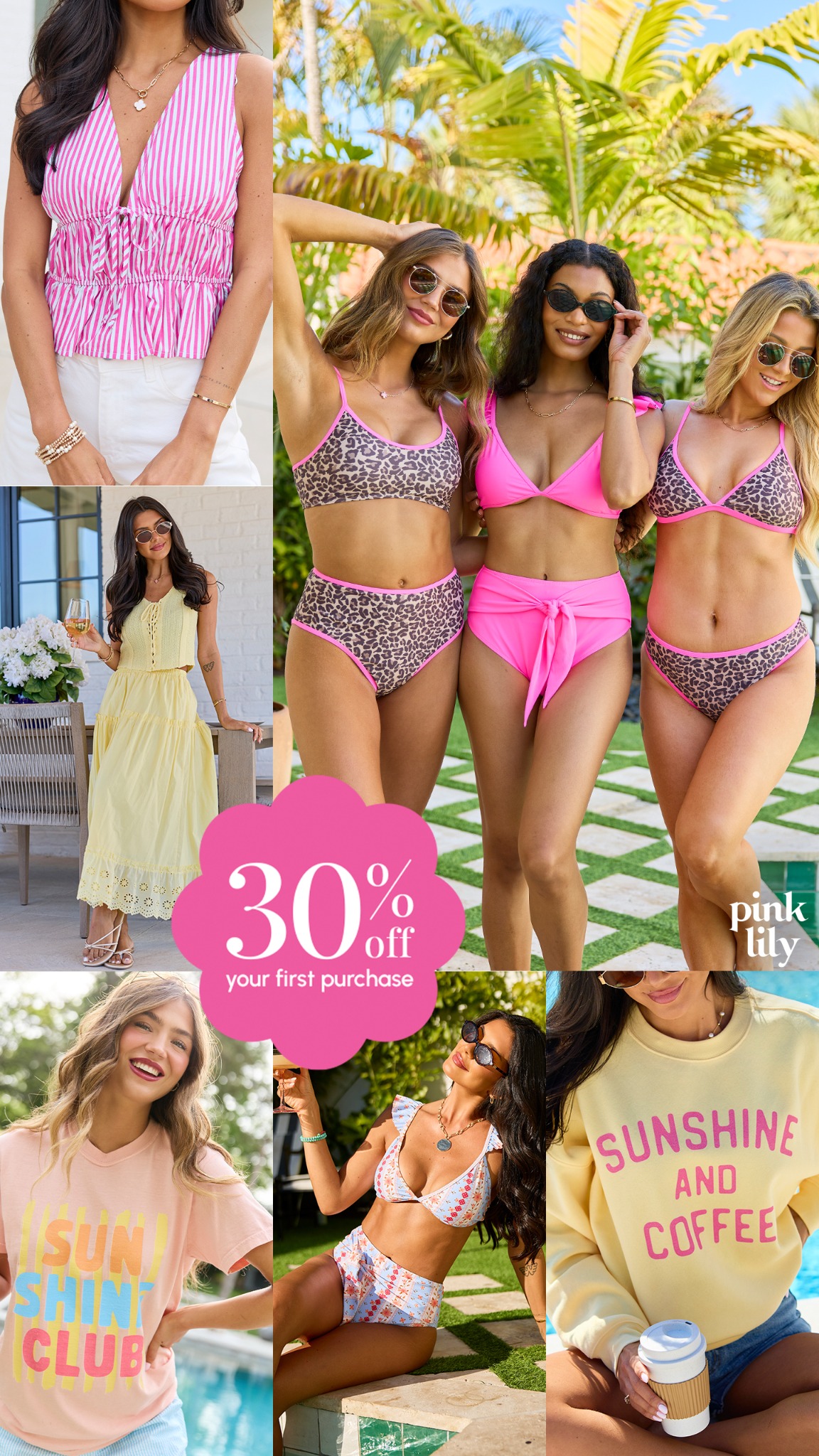 Pink Lily Facebook ad