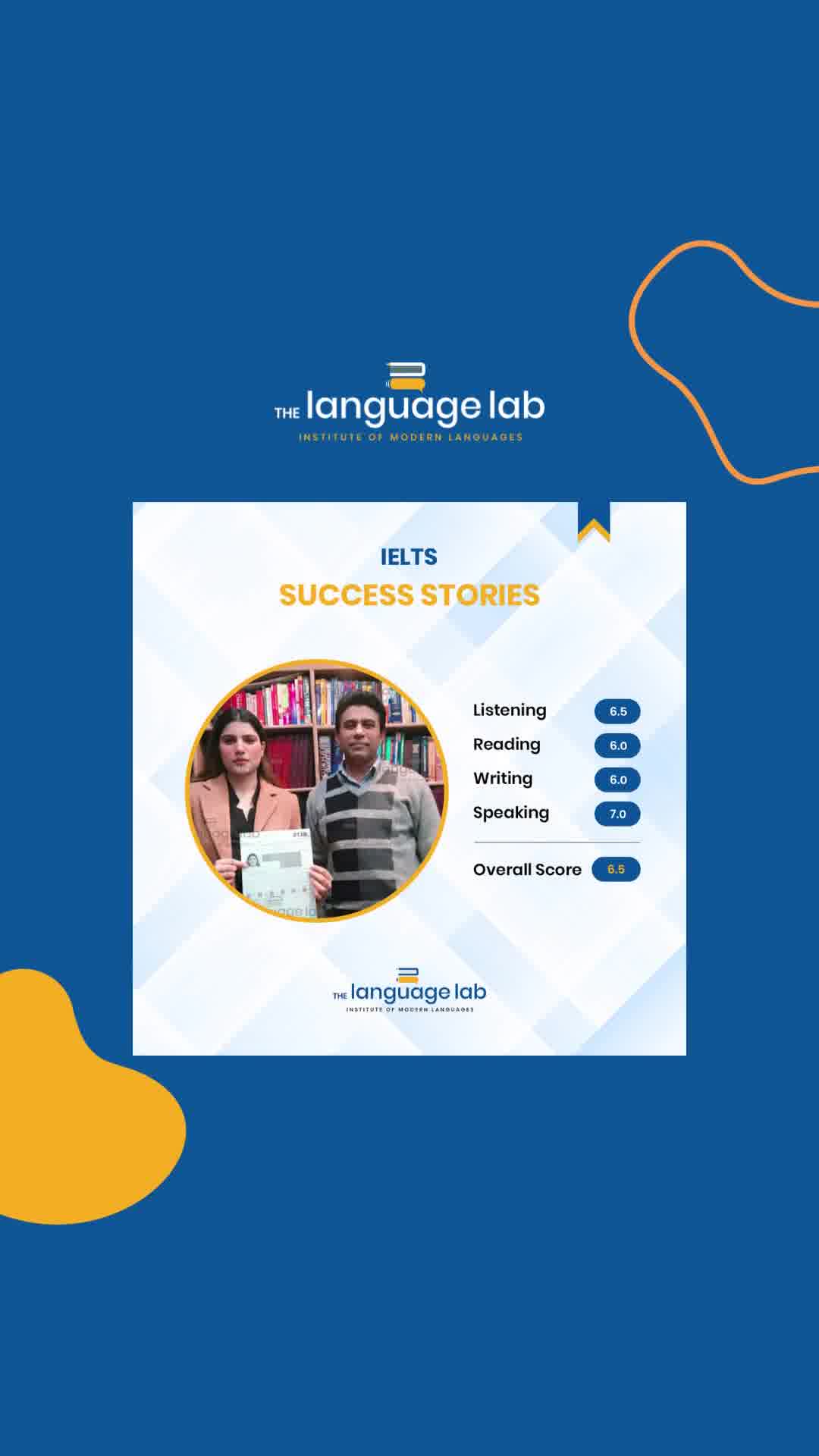 The Language Lab Facebook ad from Feb 9, 2026