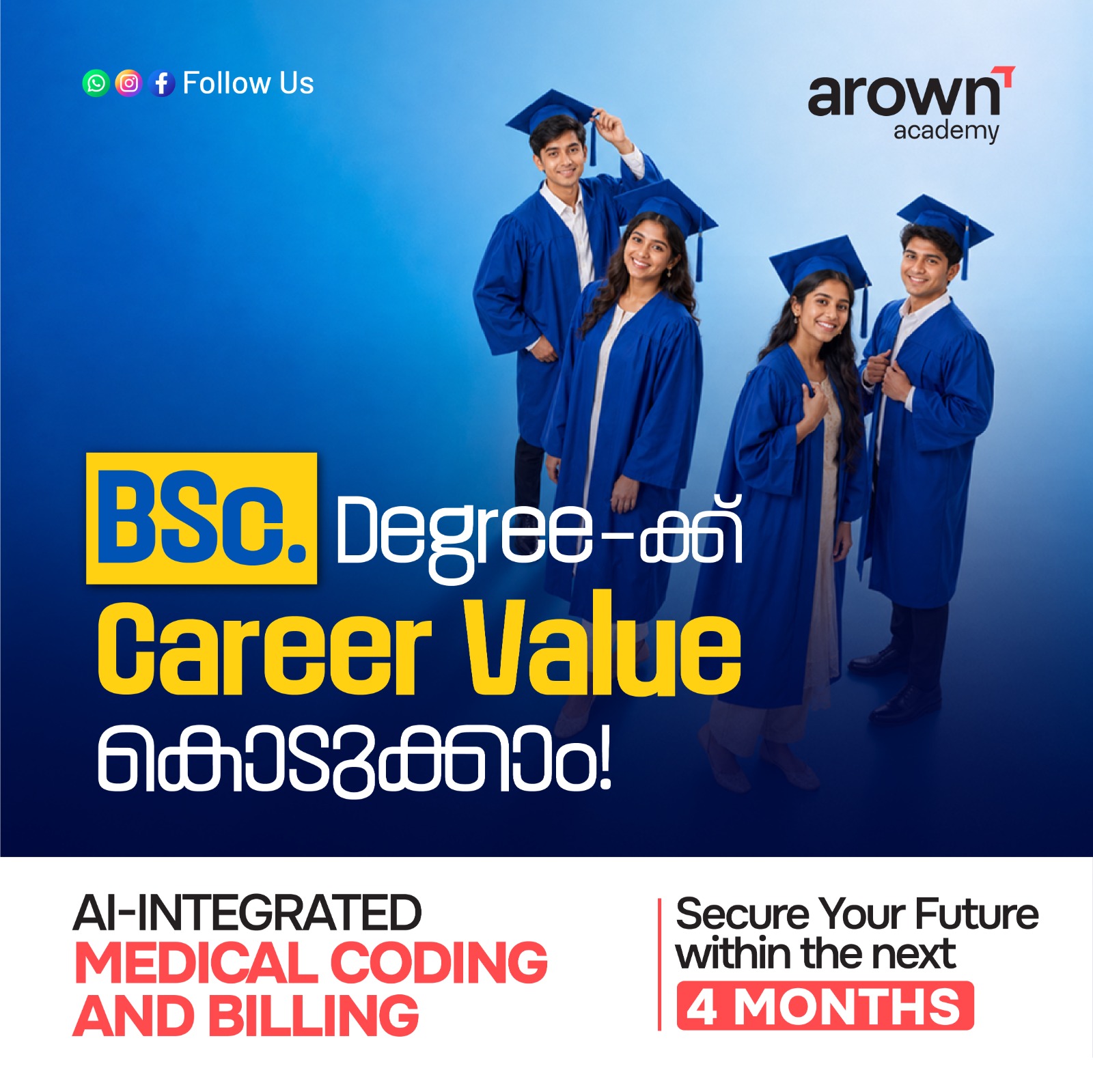 Arown Academy Facebook ad