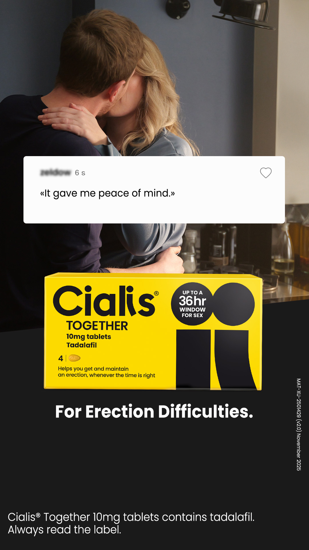Cialis Together Facebook ad