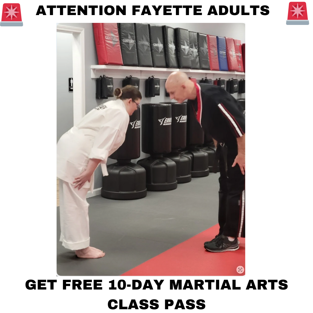 Eaves Karate - Fayette Facebook ad