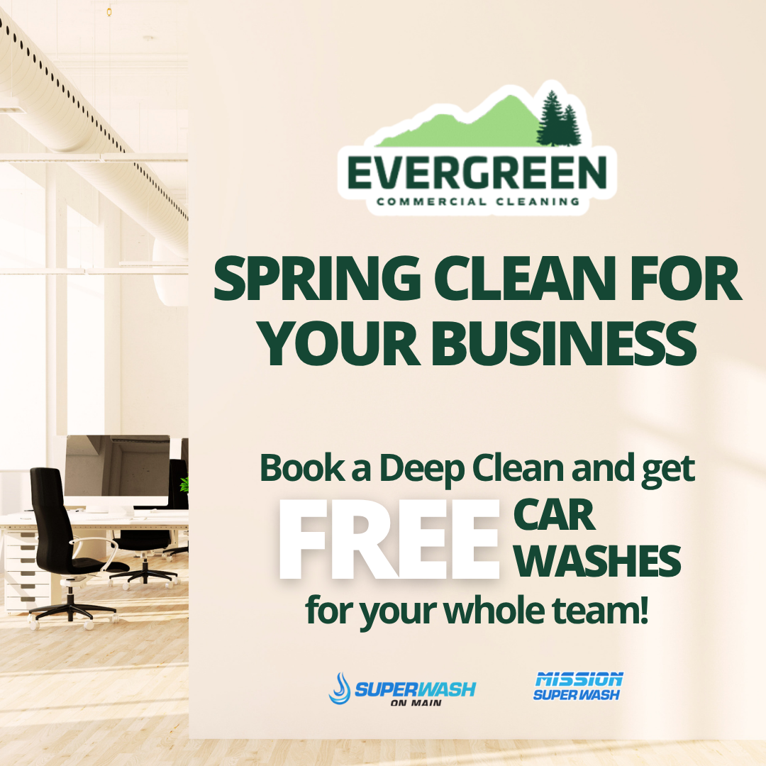 Evergreen Building Maintenance Inc. Facebook ad