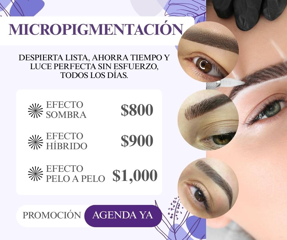 Morpho Beauty Facebook ad: Agenda tu cita