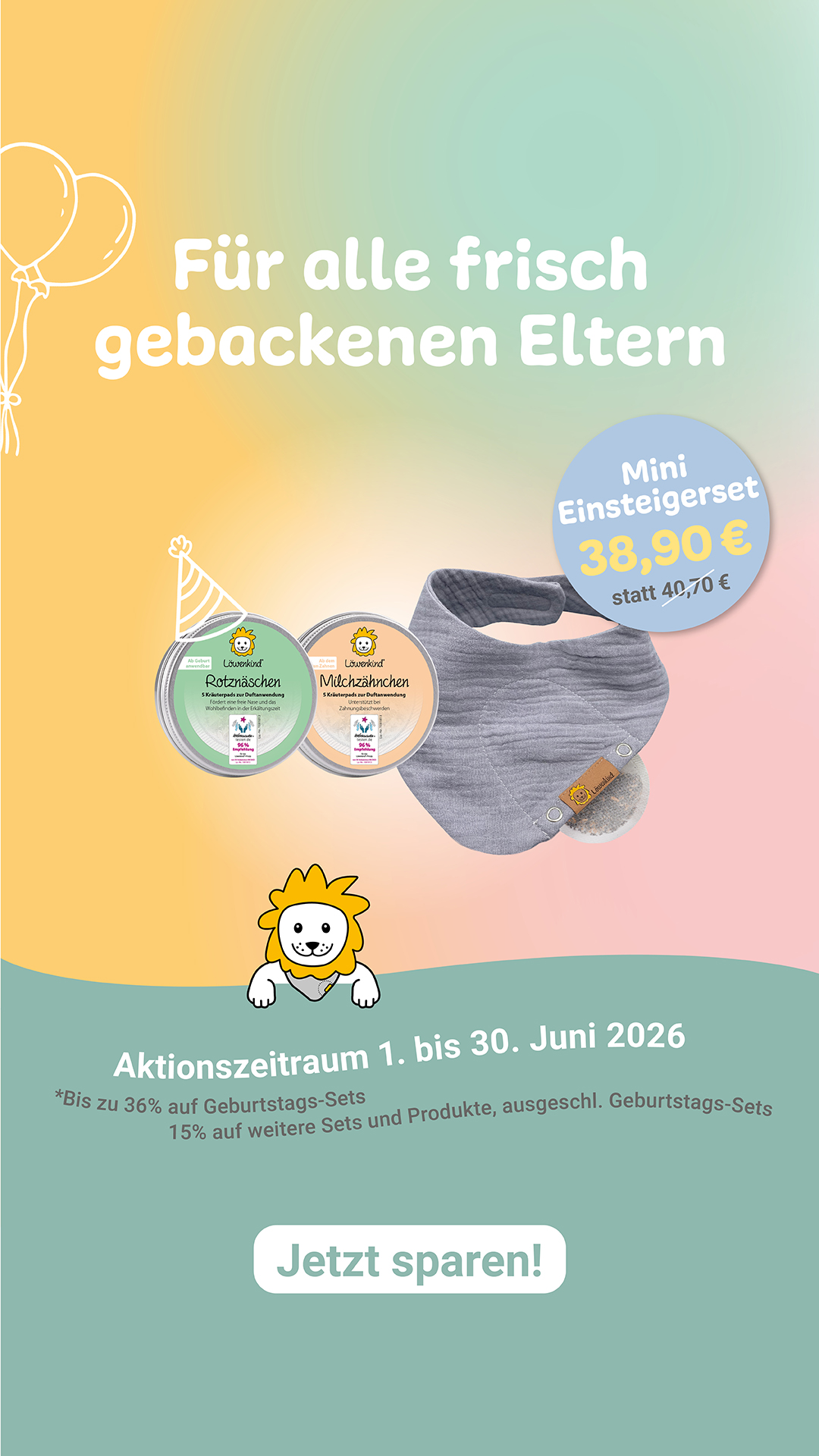 Löwenkind Facebook ad