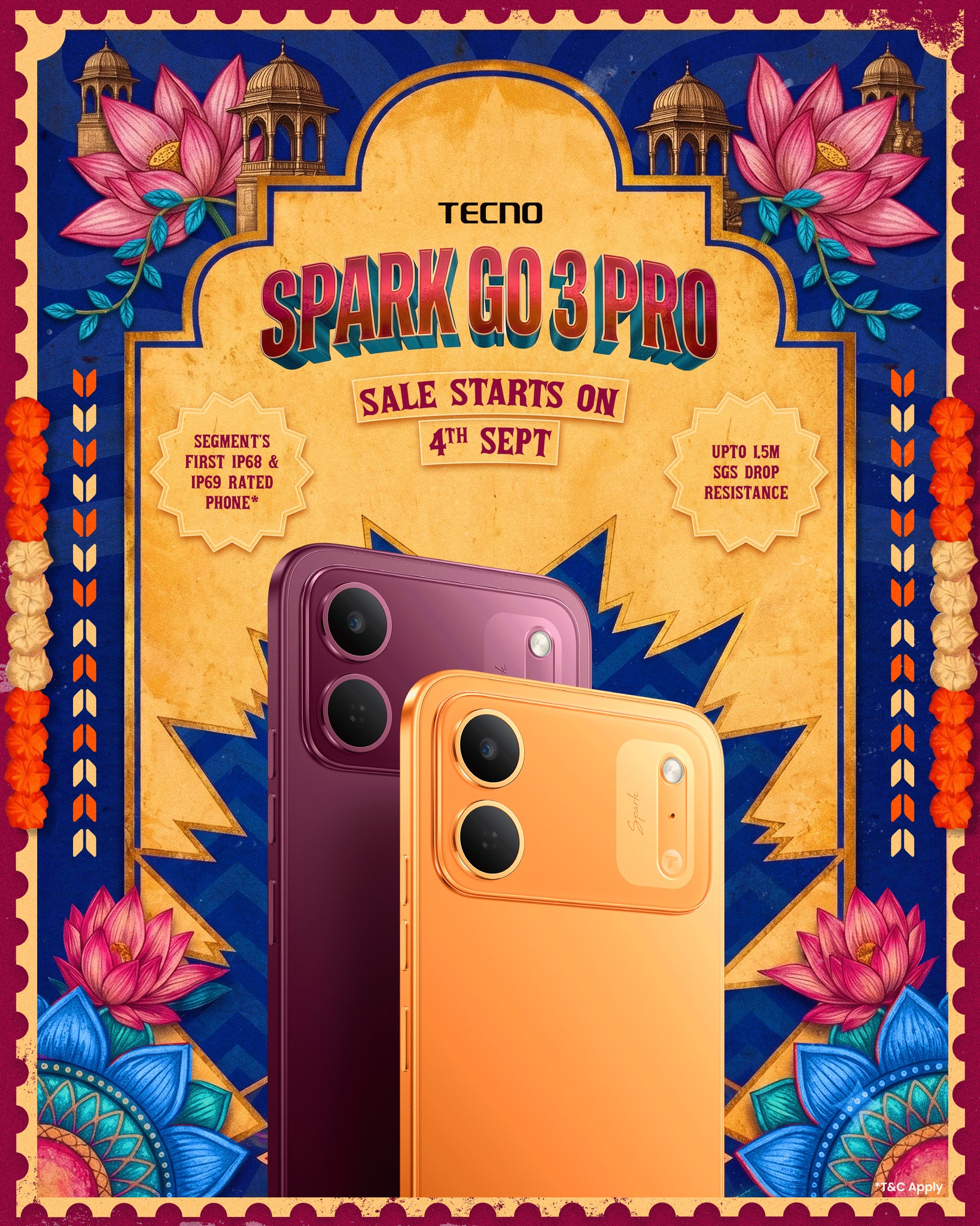 Tecno Mobile India Facebook ad: Amazon.in: Tecno Spark Go 3 Pro_B: Electronics