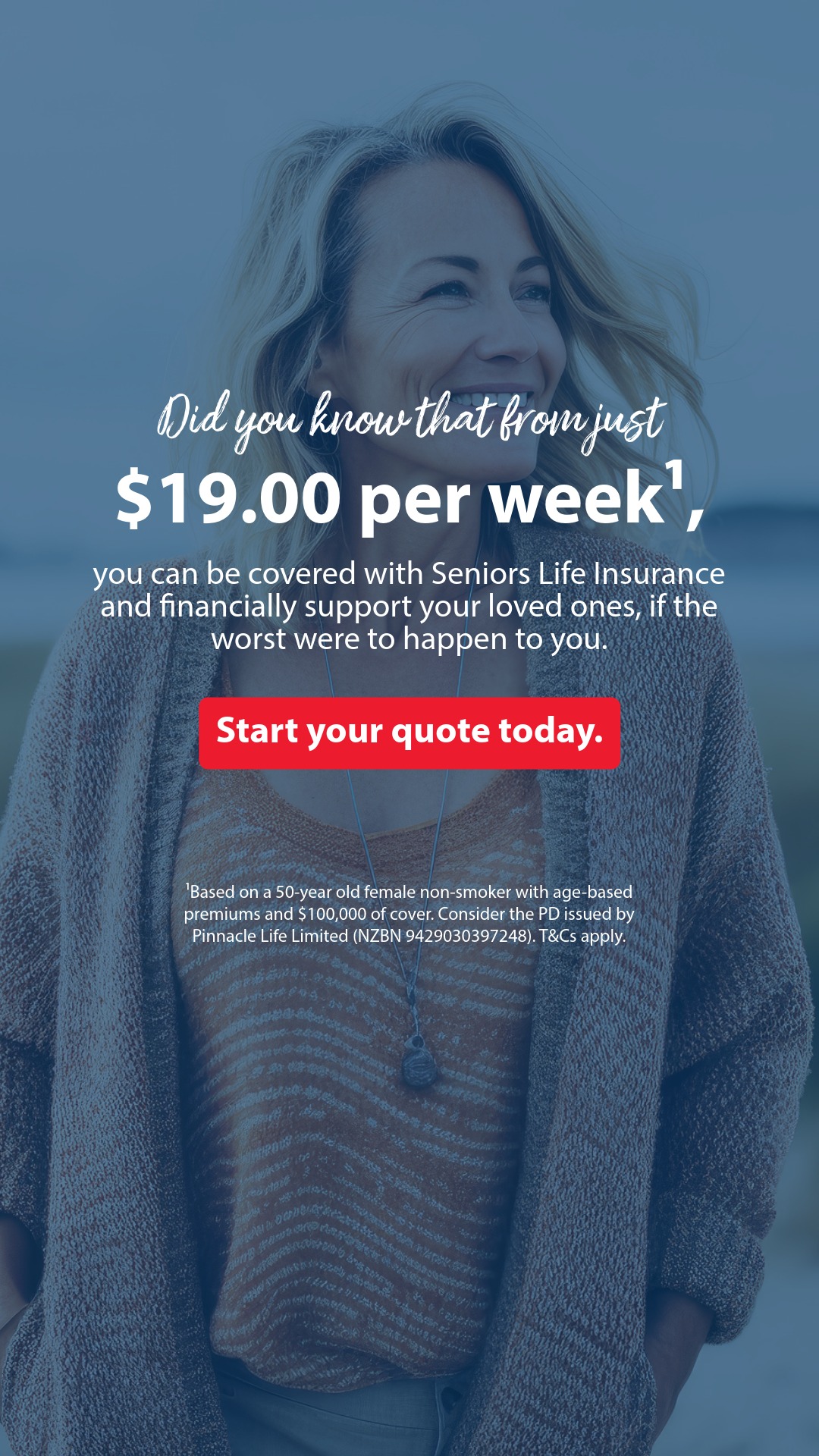 New Zealand Seniors Facebook ad