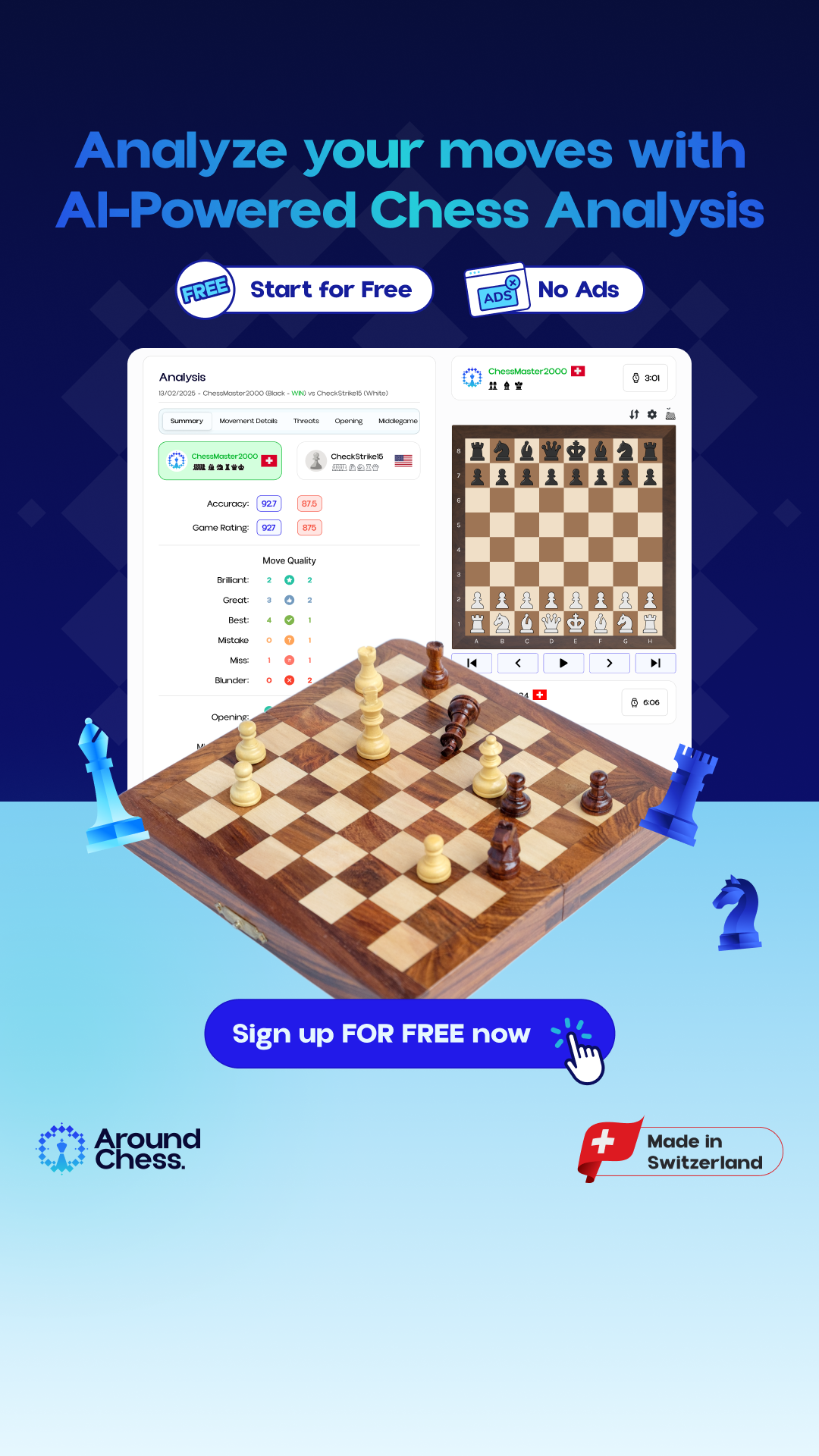 AroundChess.com Facebook ad
