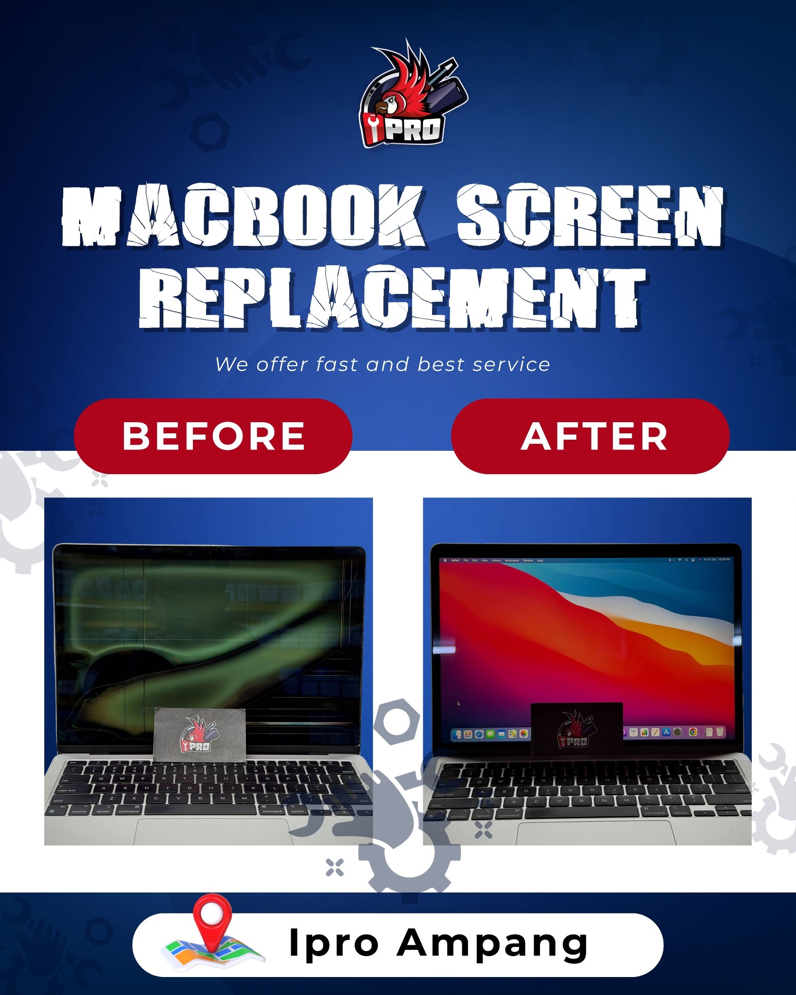 IPRO Ampang KL - Mobile Repair Specialist Facebook ad
