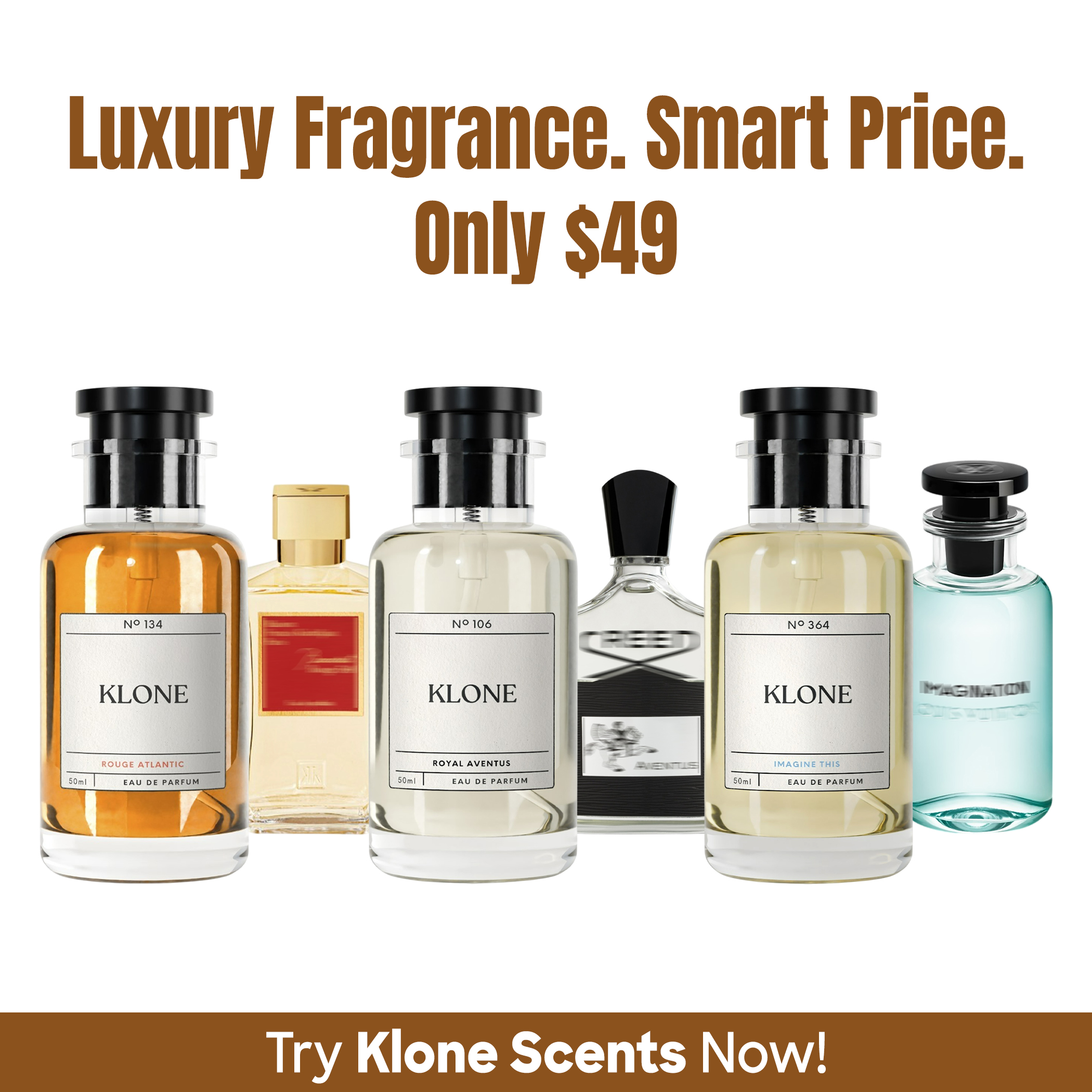 Klone Scents Facebook ad