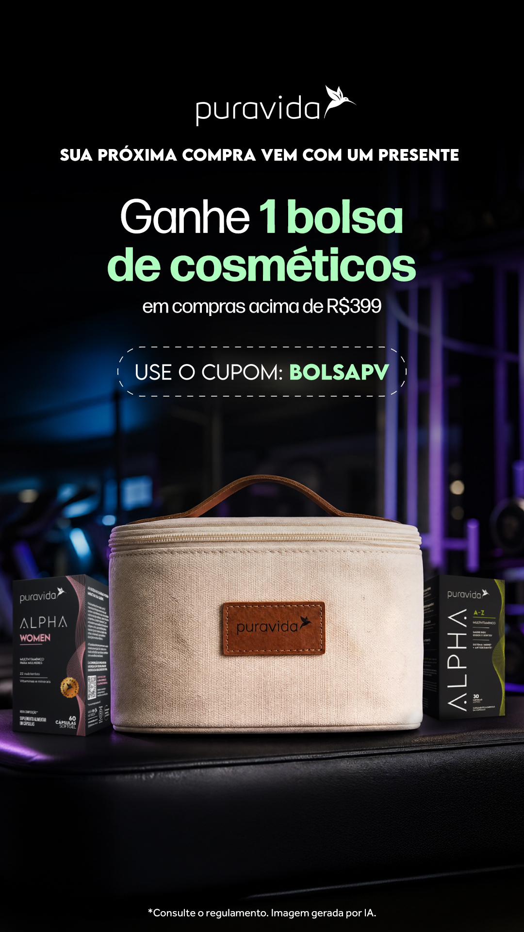 Puravida Facebook ad