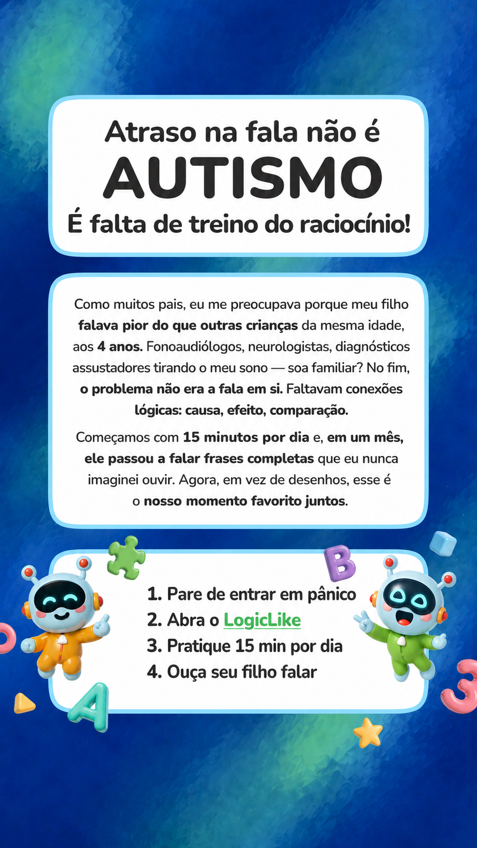 LogicLike Kids: ABC, Reading, Tracing Facebook ad