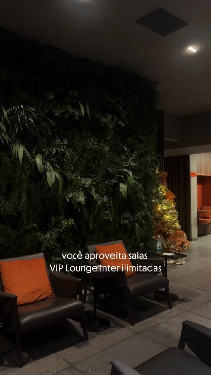 Inter Facebook ad: Acesso ilimitado às Salas Vips Inter