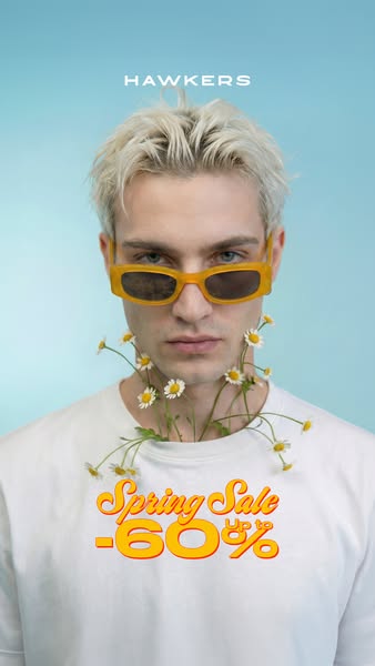 Hawkers Co. Facebook ad