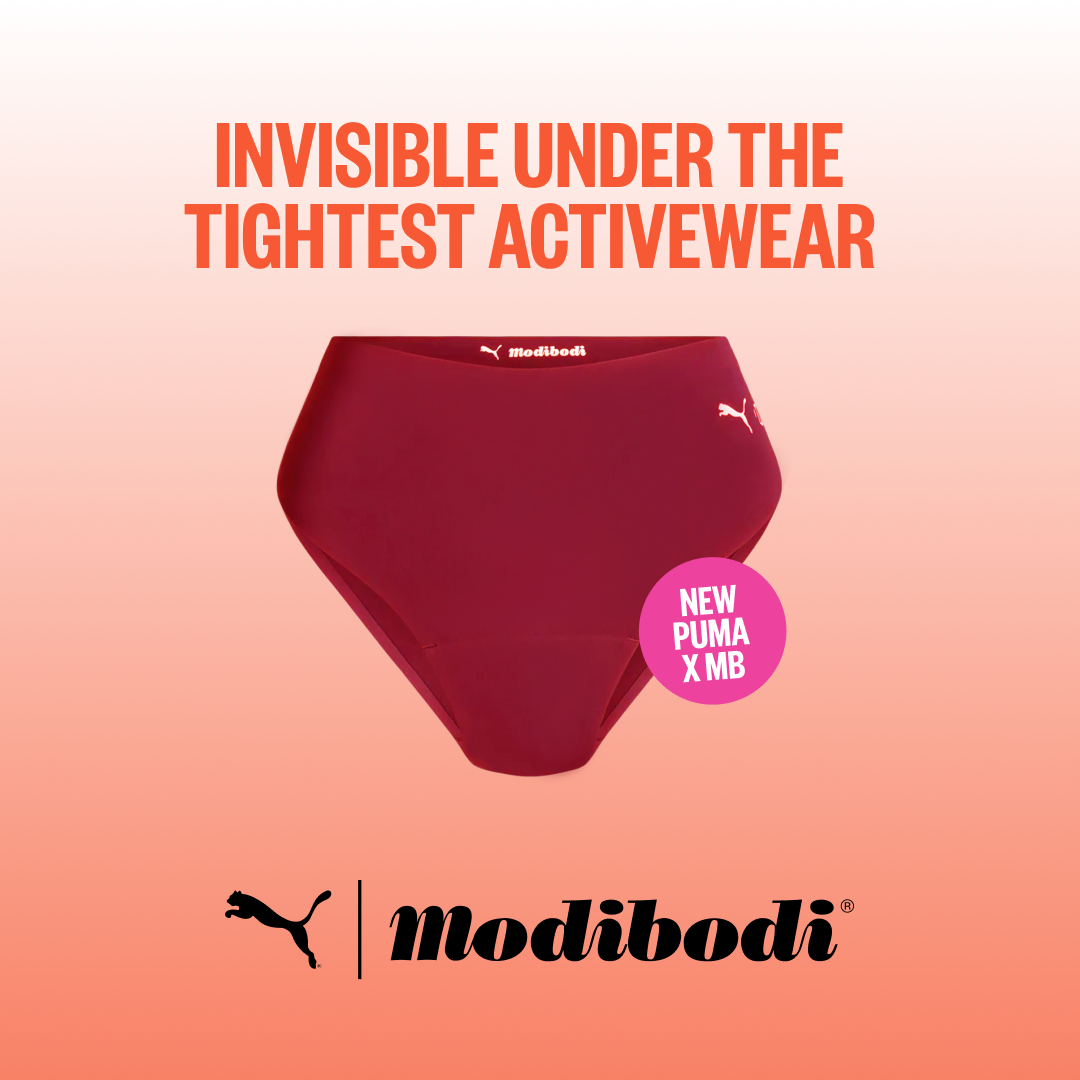 Modibodi Facebook ad: NEW PUMA X MODIBODI HAS LAUNCHED