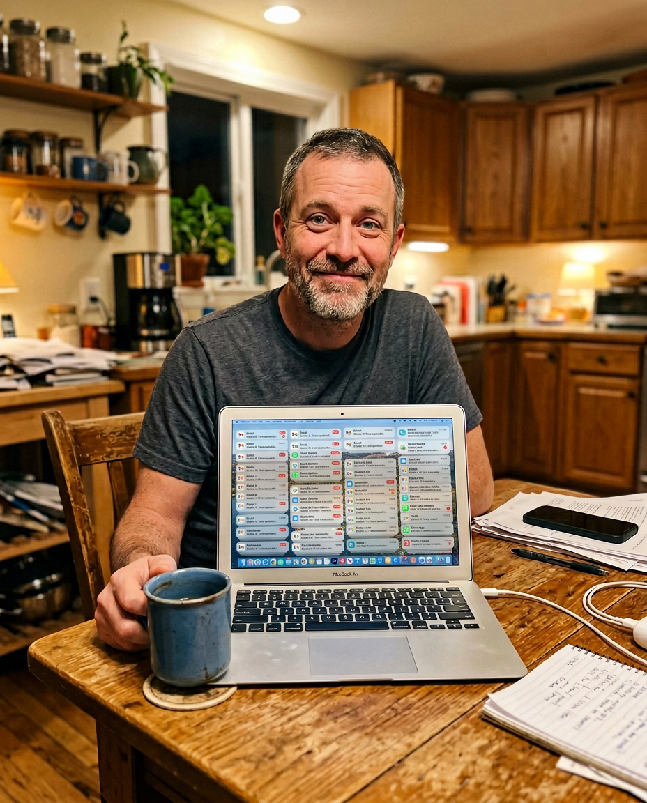 Mark Johnson Facebook ad