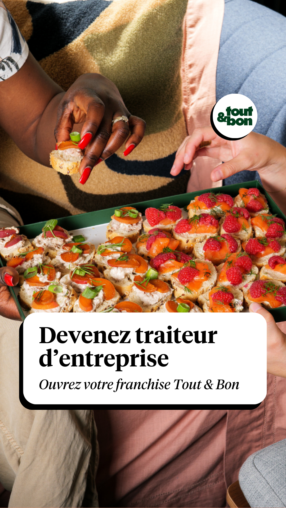 L'Express Franchise Food Facebook ad from Nov 12, 2025