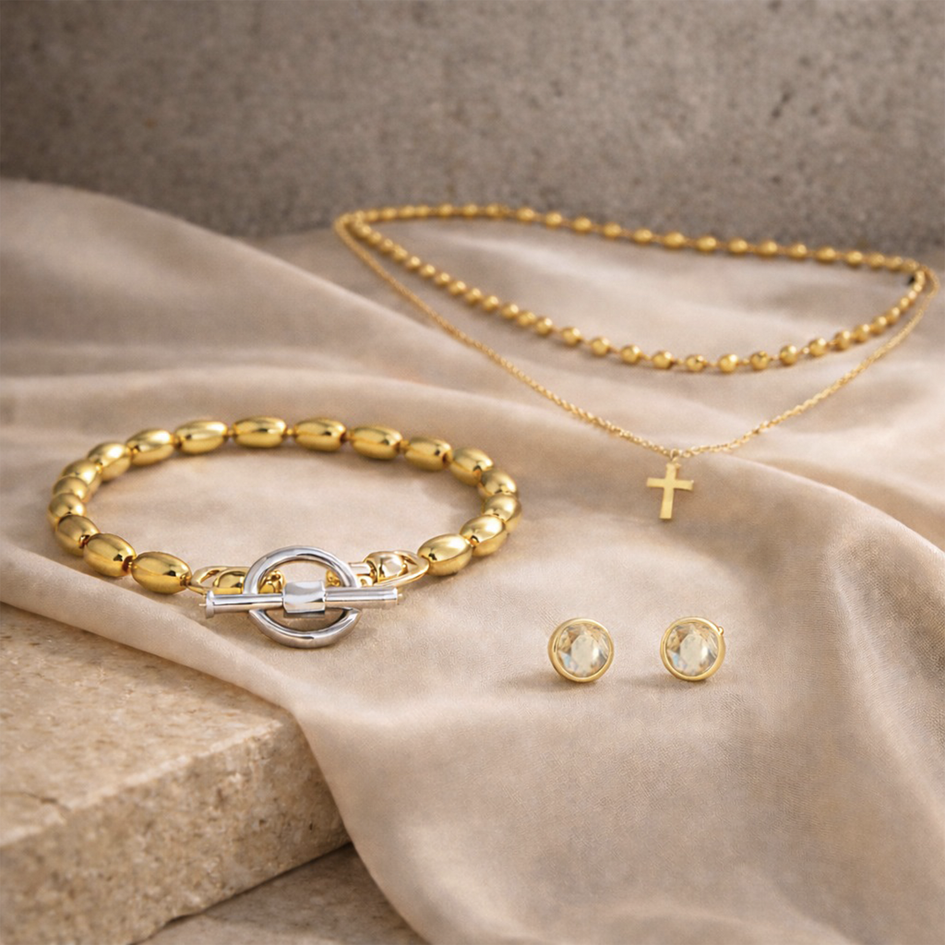 Forever Crystals & Jewelry Facebook ad: Eternal words declared over your life.