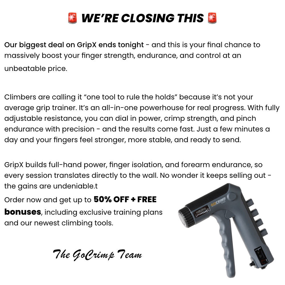 Go Crimp Facebook ad: Grip the Sale.