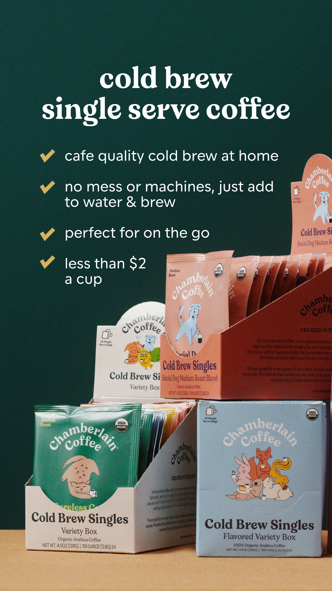 Chamberlain Coffee Facebook ad