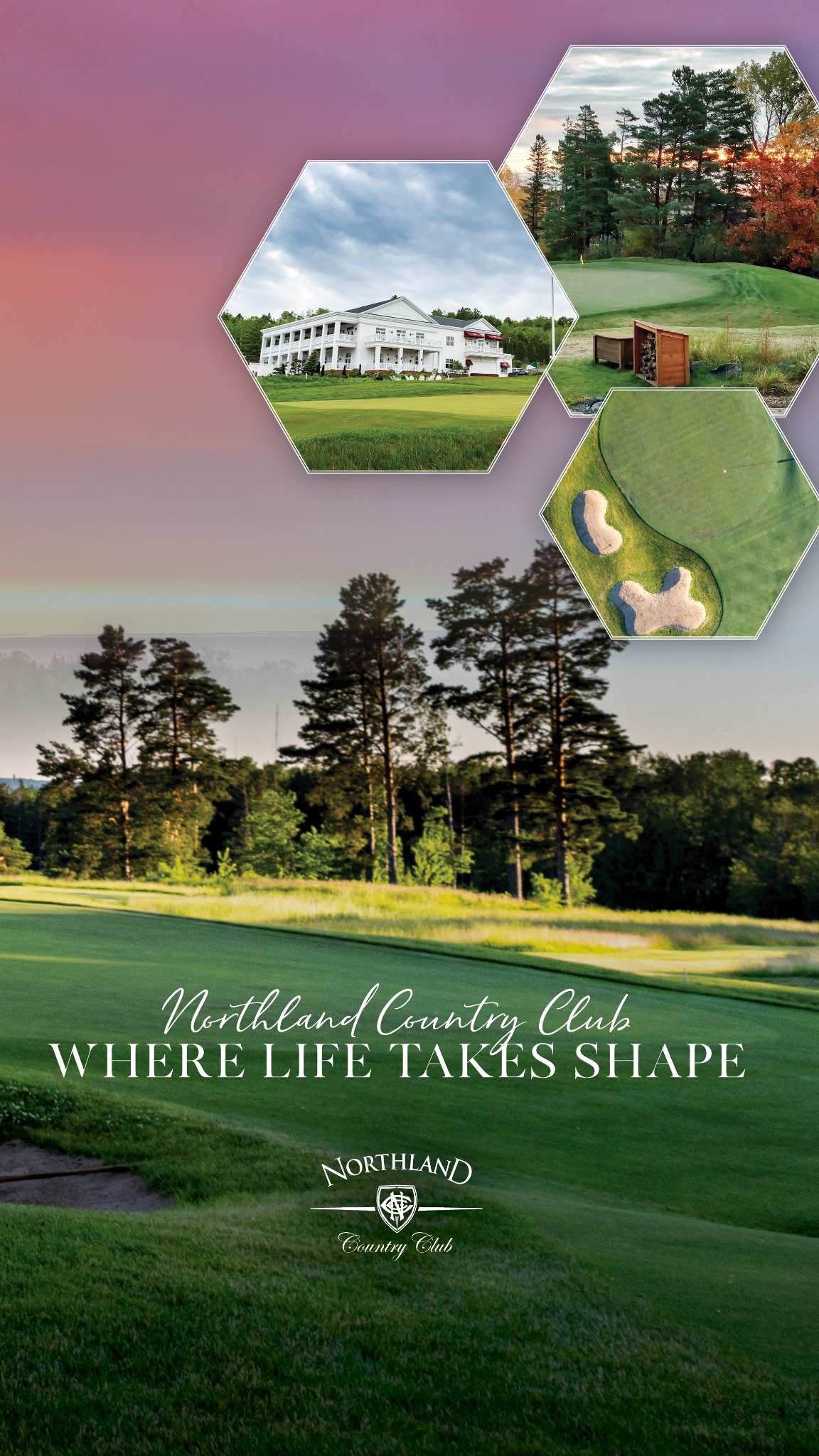 Northland Country Club Facebook ad from Feb 12, 2026