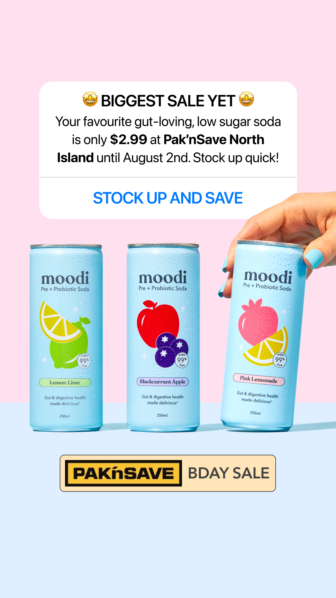 Moodi Facebook ad