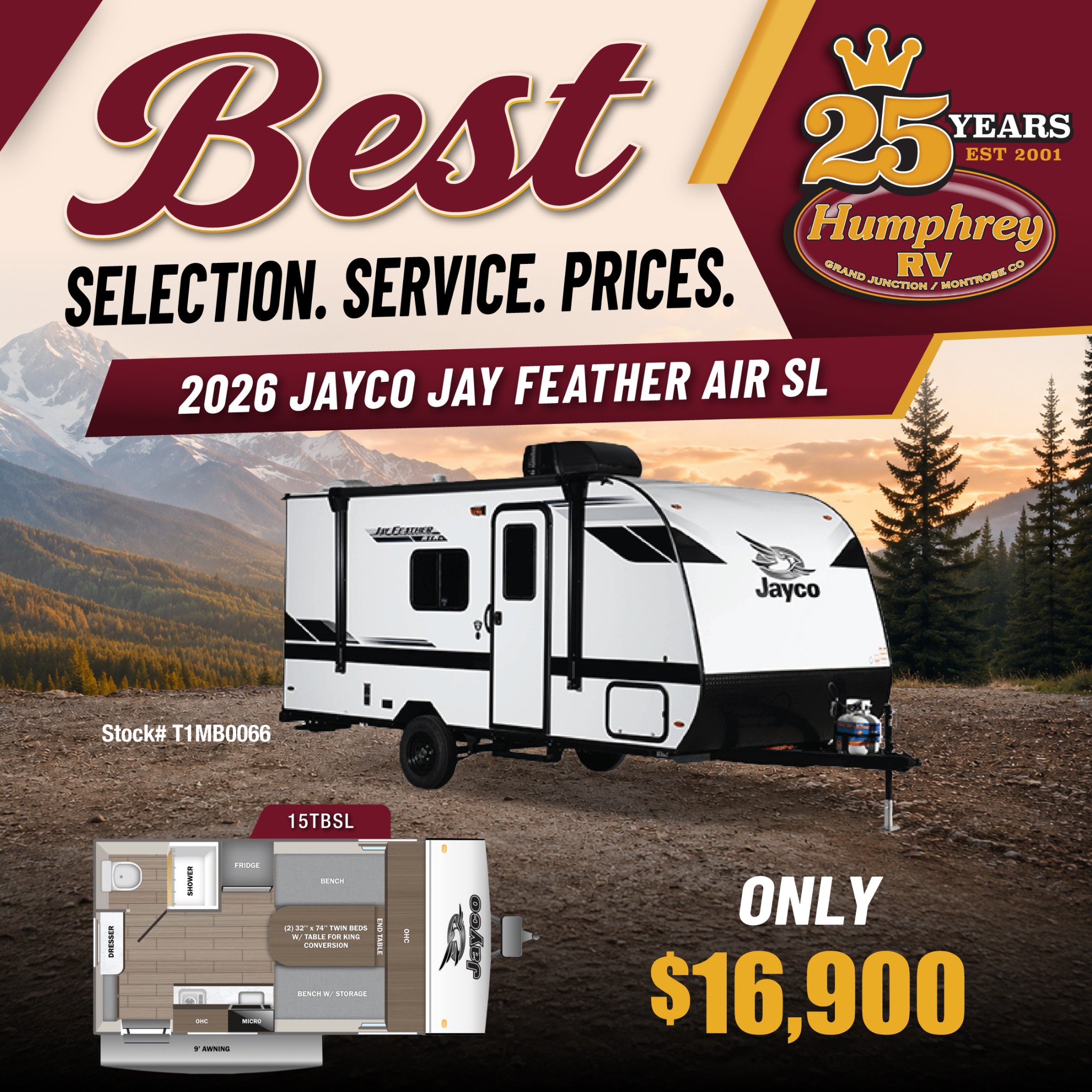 Humphrey RV Facebook ad: PRICE SLASH ALERT!