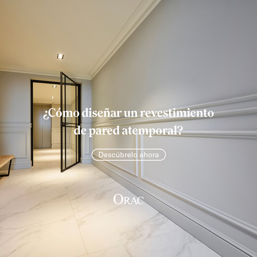 Orac Spain Facebook ad: El panelado de pared es una de las técnicas decorativas…