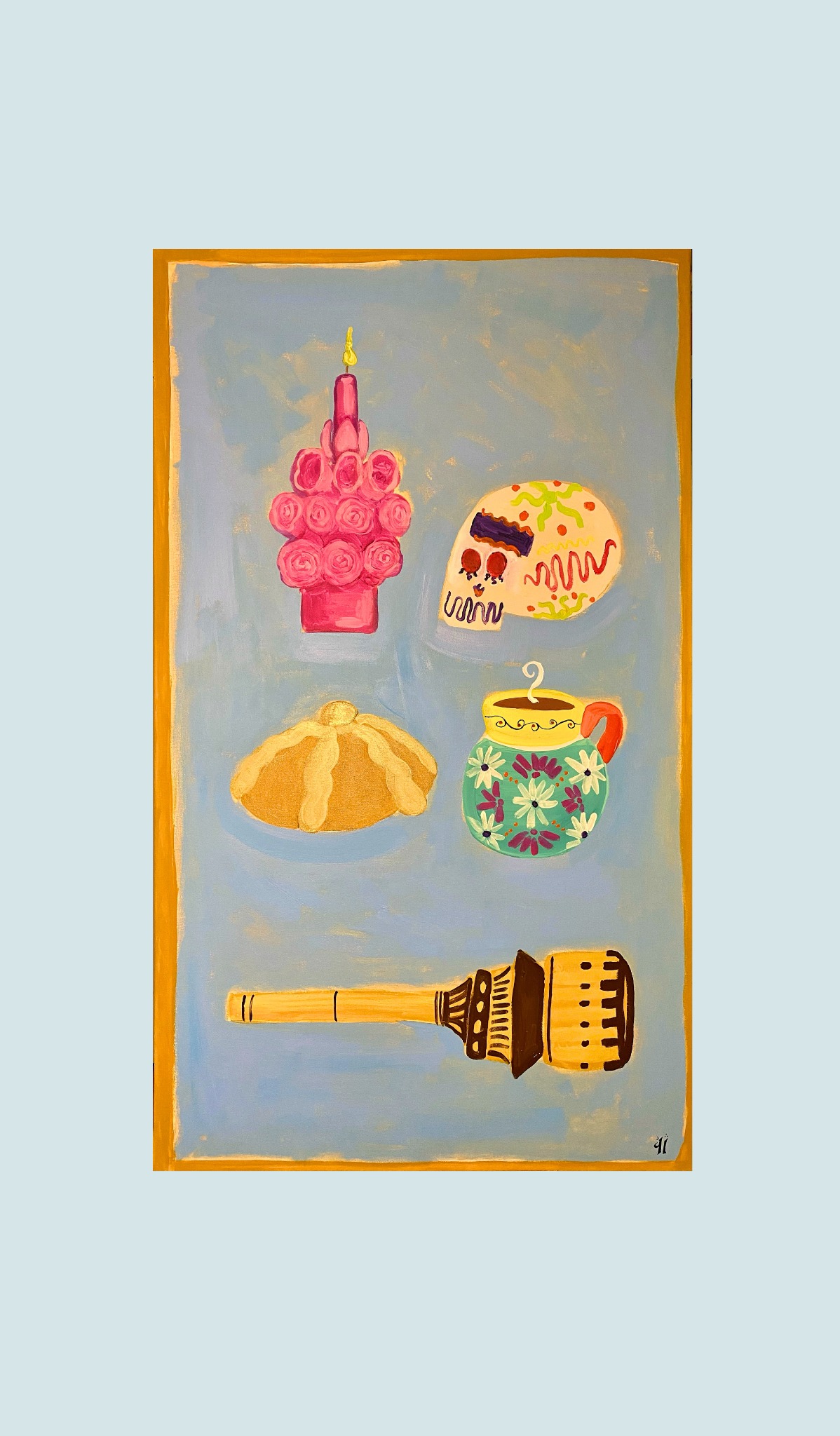 Paloma Facebook ad: A few of my original paintings are now…