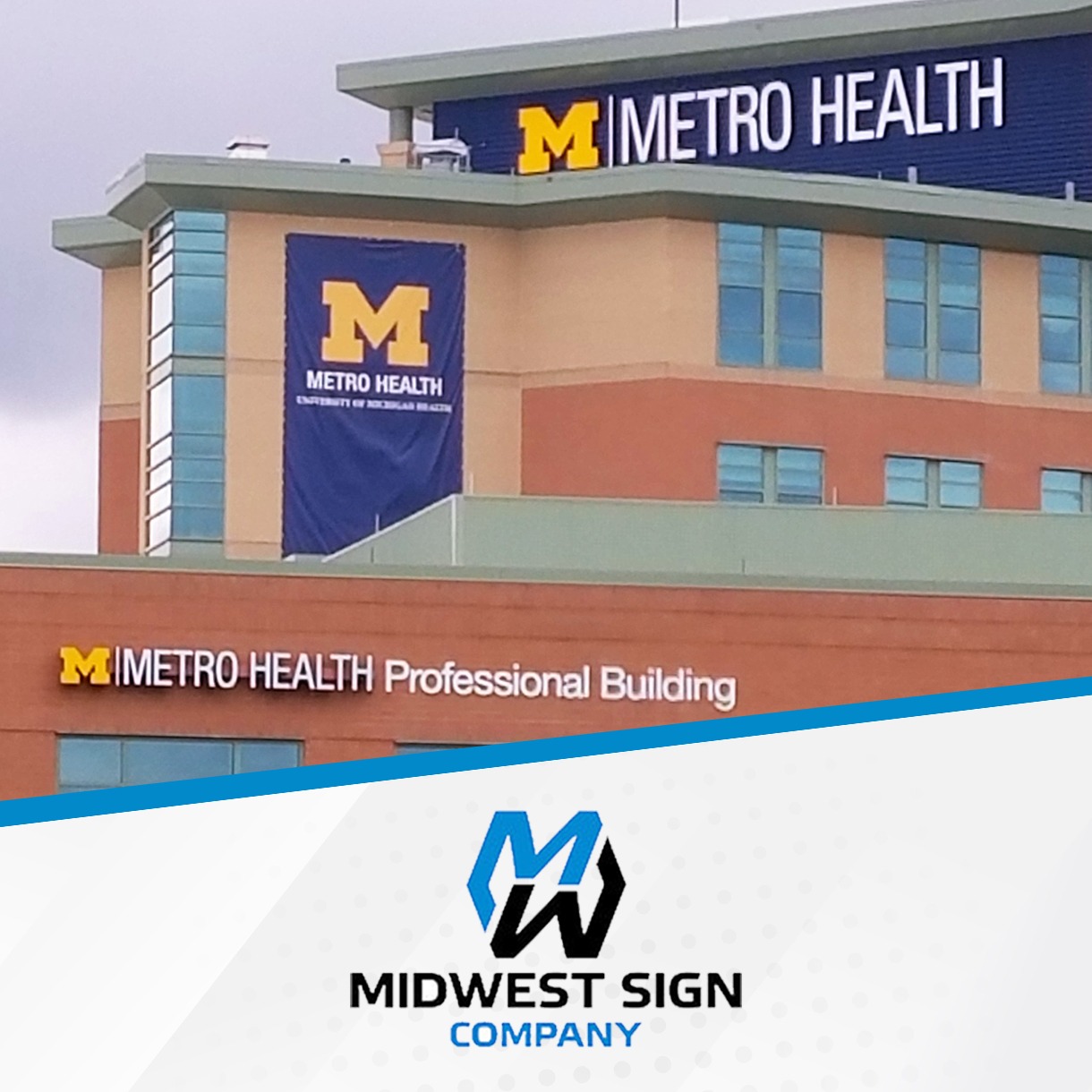 Midwest Sign Company Facebook ad from Mar 22, 2025