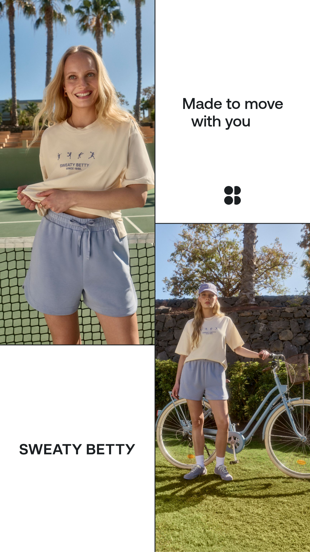 Sweaty Betty Facebook ad