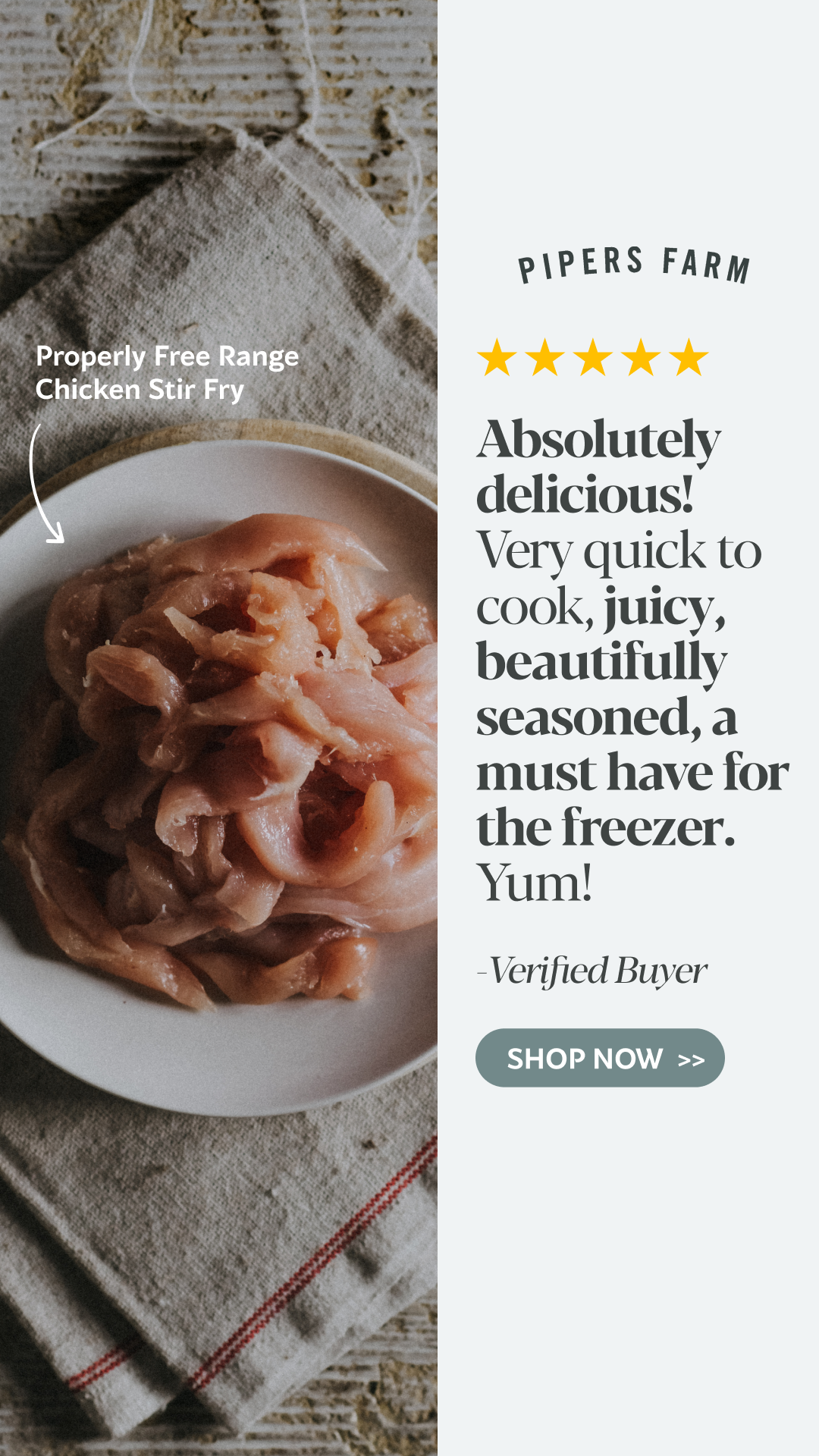 Pipers Farm Facebook ad from Dec 22, 2025