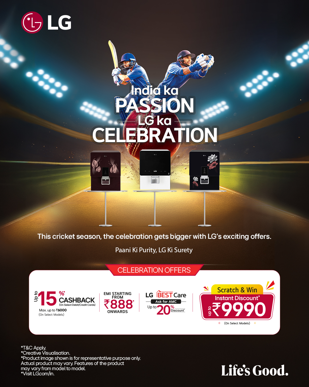 LG Global Facebook ad