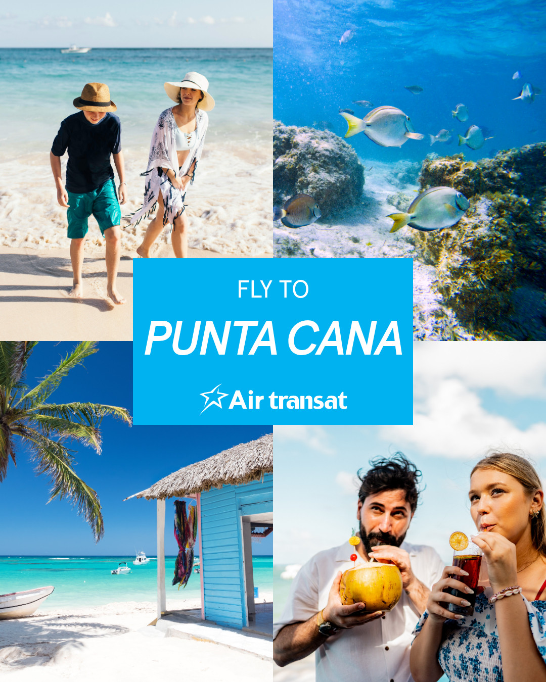 Air Transat Facebook ad from Jun 24, 2026