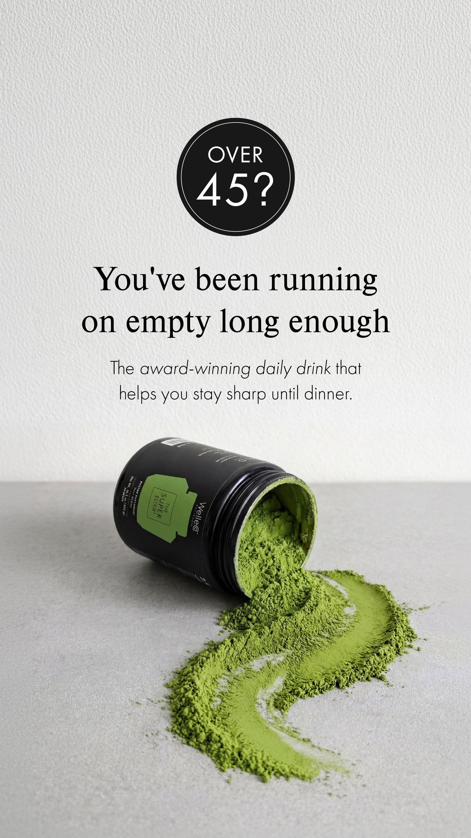 WelleCo Facebook ad