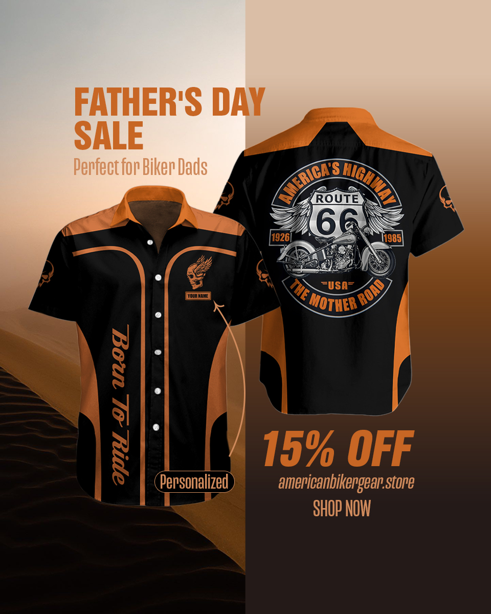 BikerGear - Fuel & Freedom Facebook ad