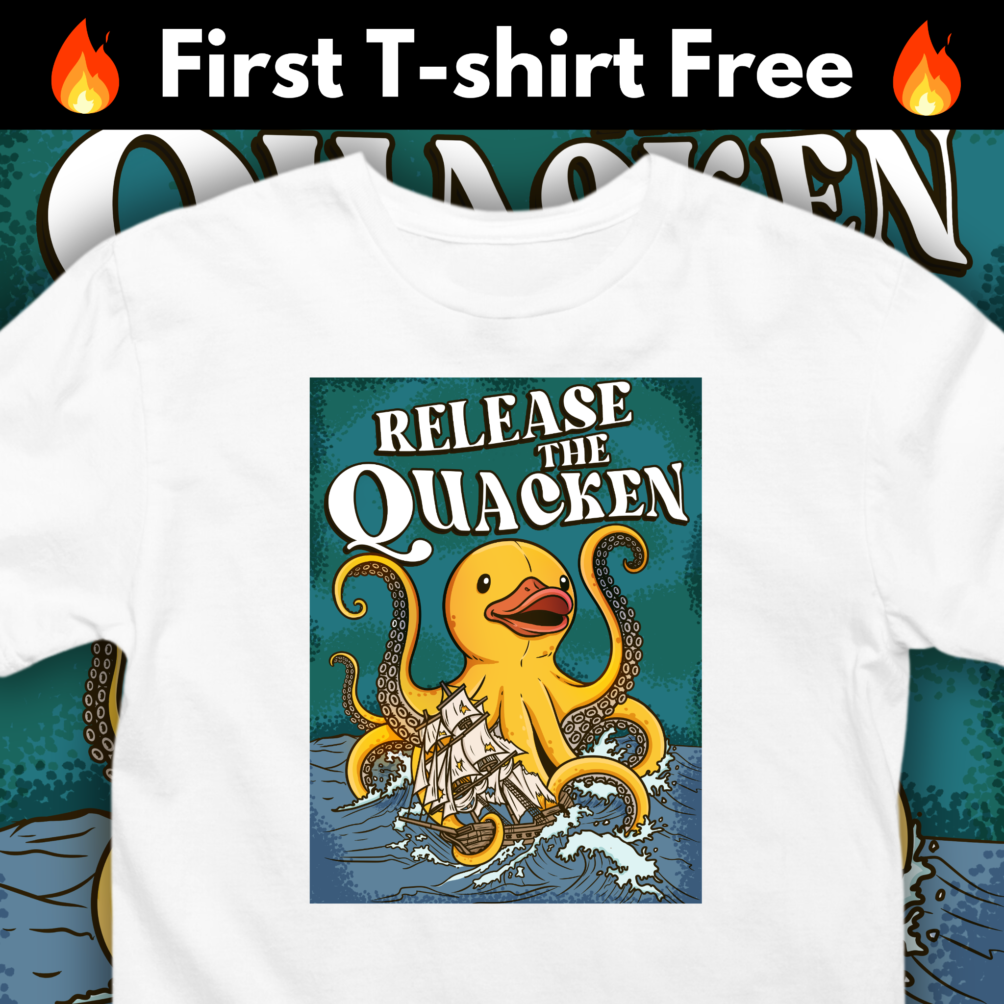 Monthly Tee Club Facebook ad: Love funny t-shirts?