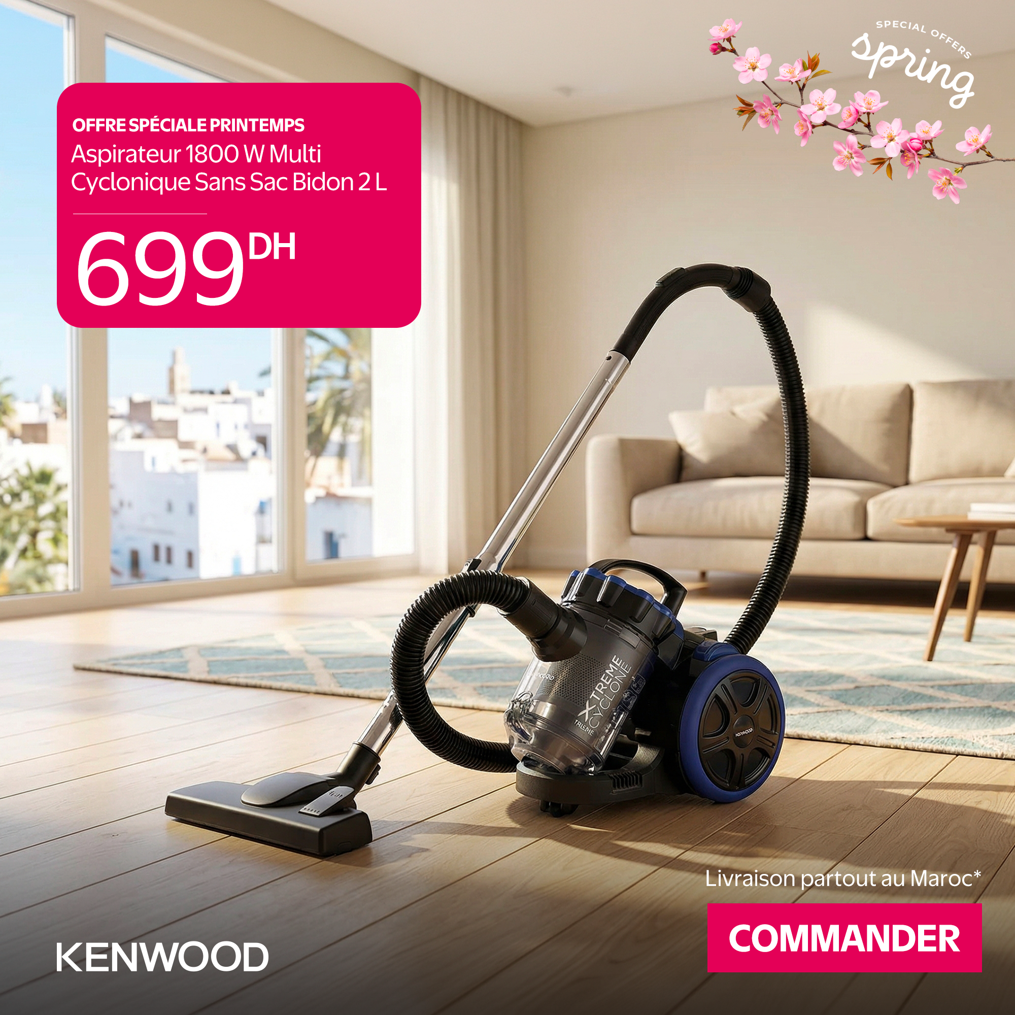 Kenwood Maroc Facebook ad