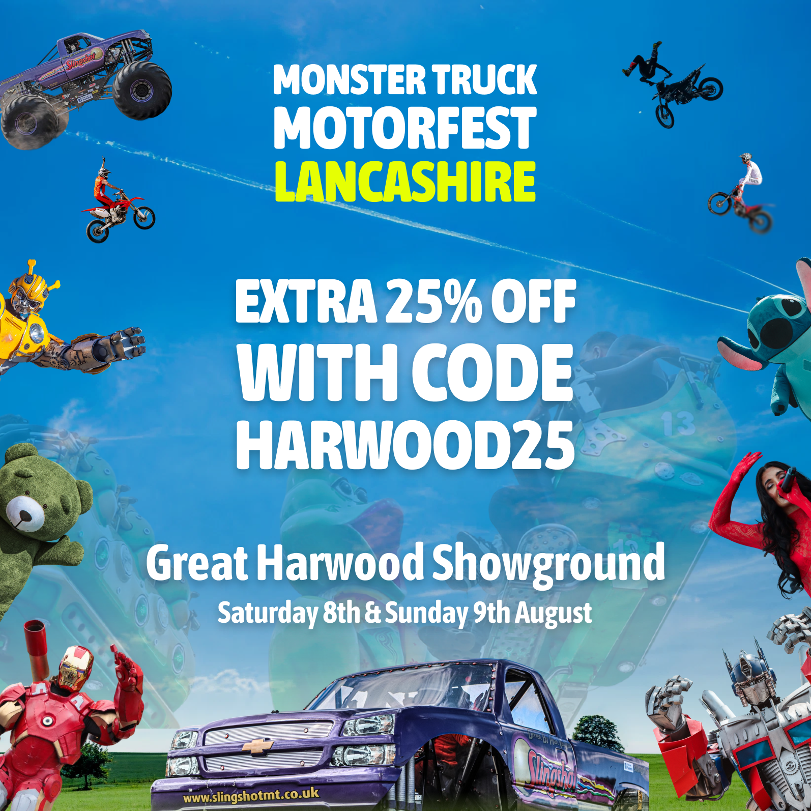 RA Monster Events  Facebook ad