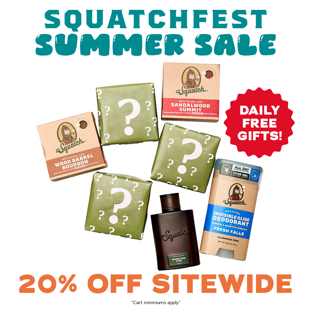 Dr. Squatch Facebook ad