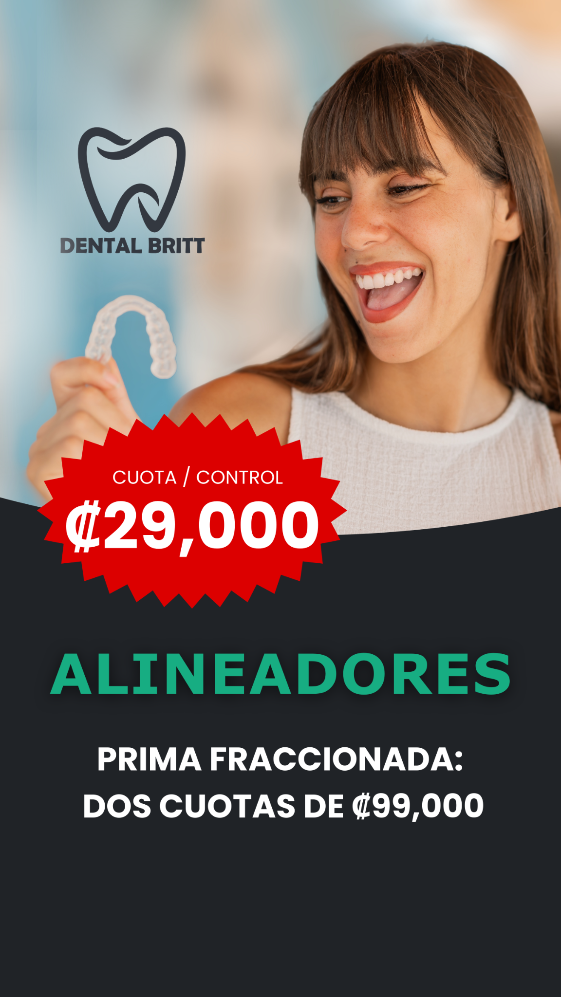 Dental Britt Facebook ad