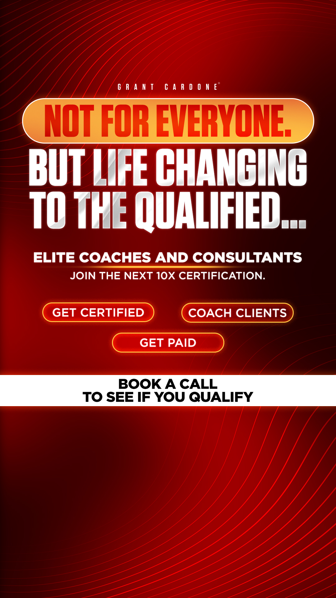 Grant Cardone Facebook ad