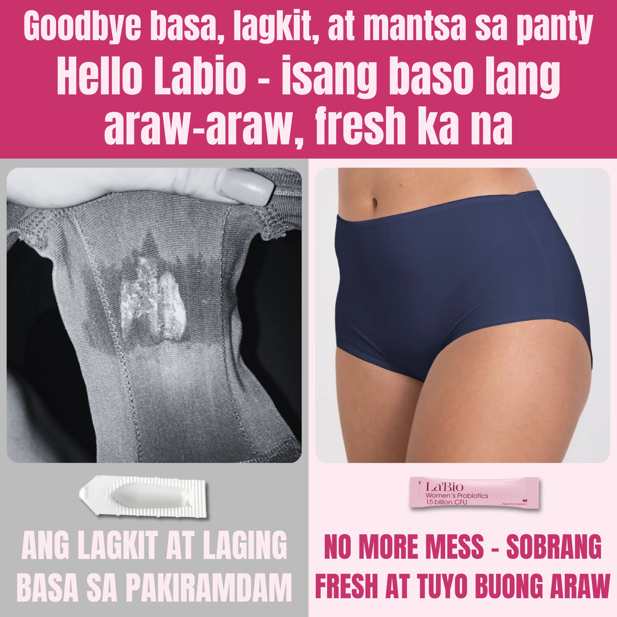 La'Bio - Premium Women's Probiotics Facebook ad