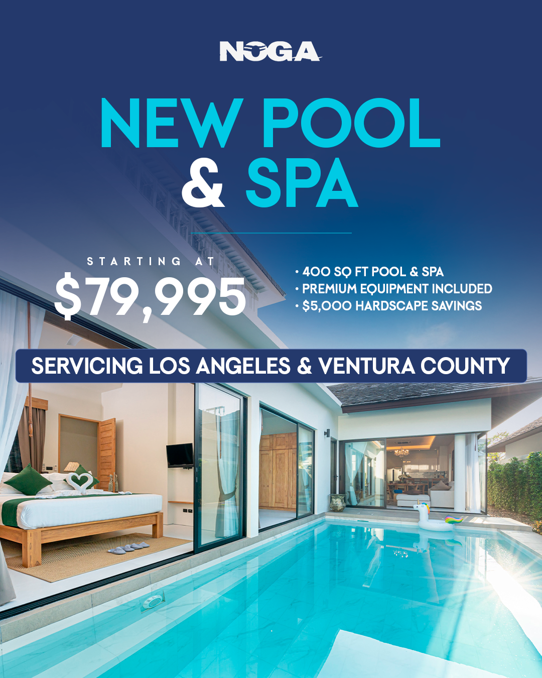 Noga Pool and Spa Facebook ad